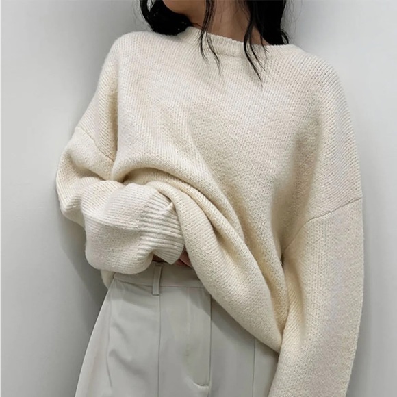 OAK + FORT Sweaters - Oak + Fort Chunky Sweater